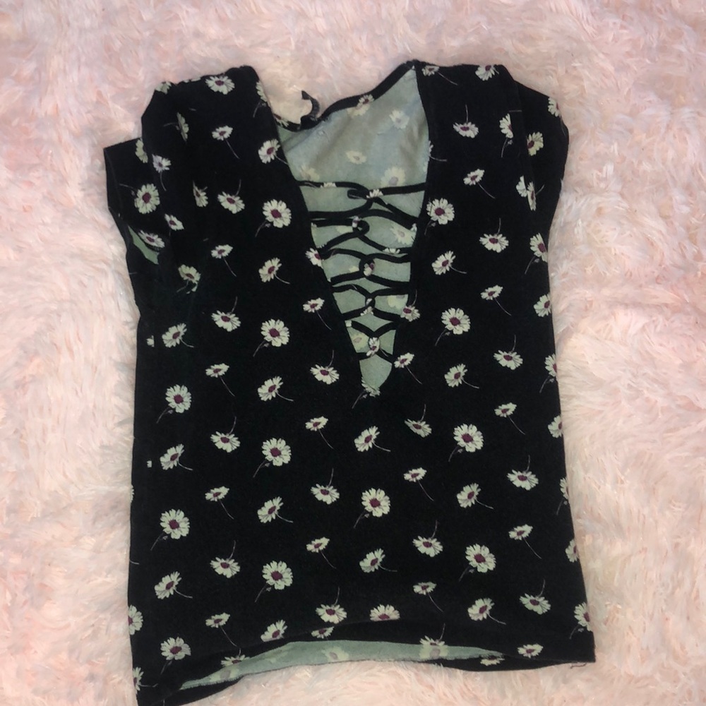 forever 21 flower t shirt